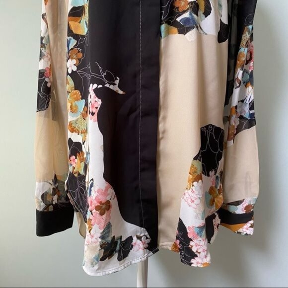 3.1 Phillip Lim Target Abstract Floral Blouse - Picture 4 of 14